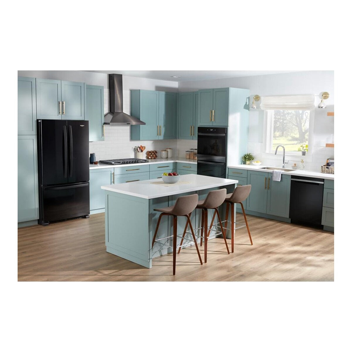 36" Chimney Wall Mount Range Hood with Dishwasher-Safe Grease Filters