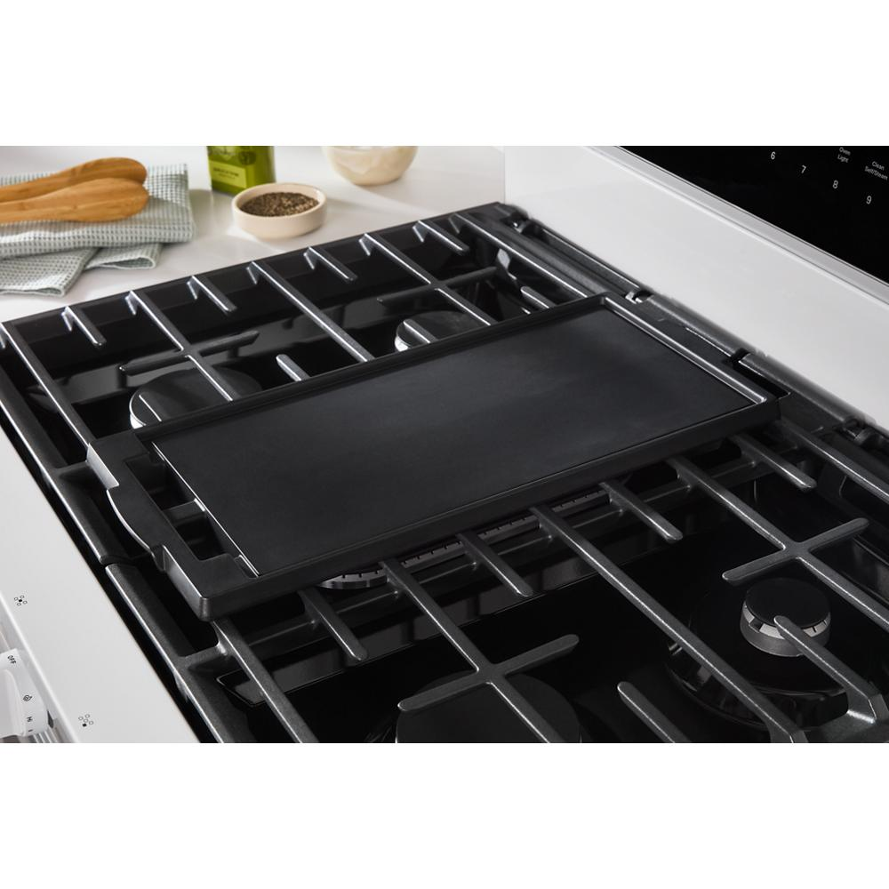 30-inch Electric Smart Range with Air Cooking Technology, No Preheat Air Fry, High Speed Preheat Oven, WipeClean™ Coating, and Steam/Self Clean