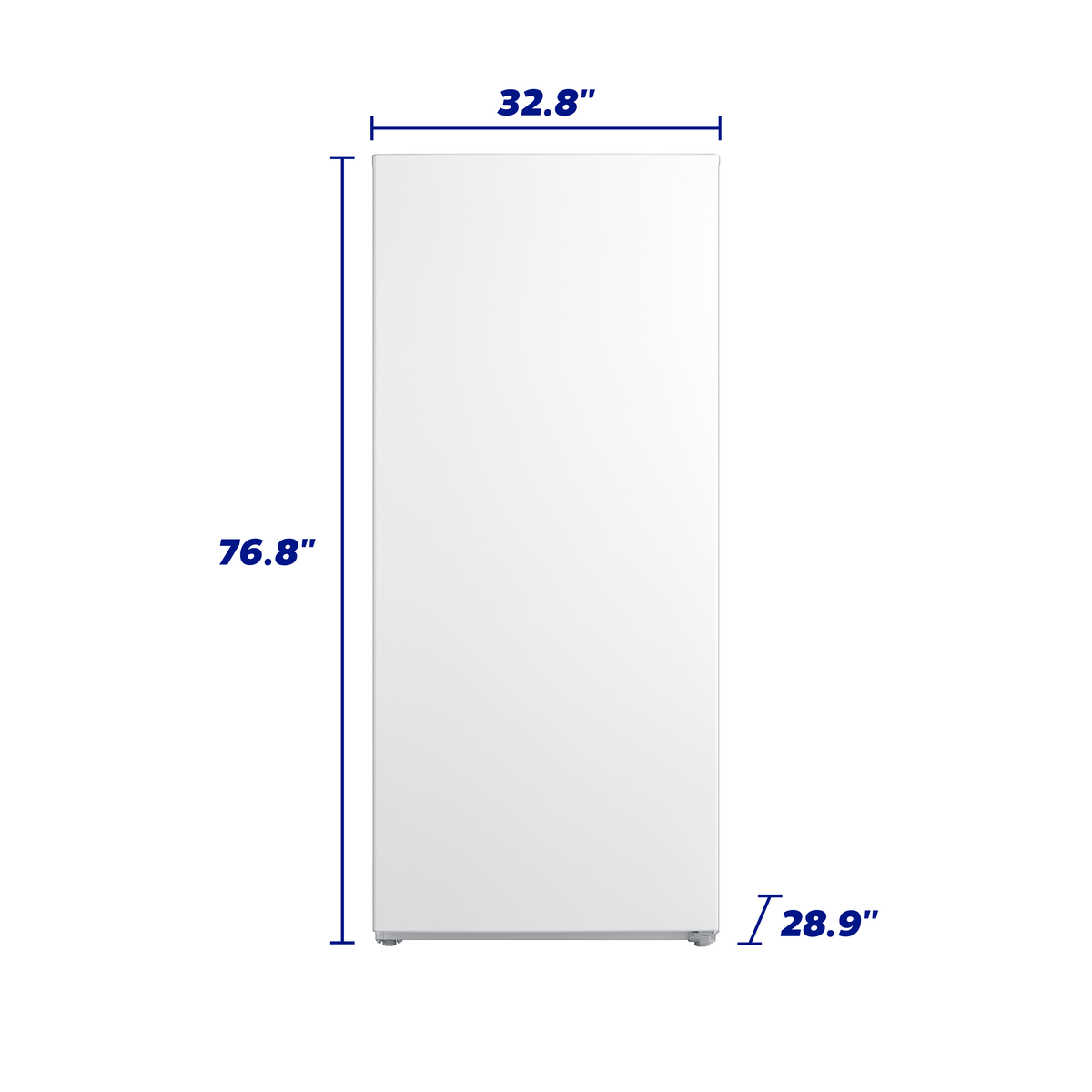 Element Electronics 21.0 cu. ft. Upright Convertible Freezer/Refrigerator - White (EUF21CDBW)