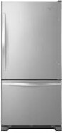 33-inches wide Bottom-Freezer Refrigerator with SpillGuard™ Glass Shelves - 22 cu. ft