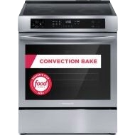 30" Front Control Induction Range with Convection Bake
