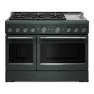 KitchenAid® 48-Inch 6 Burner Commercial-Style Gas Range with Griddle
