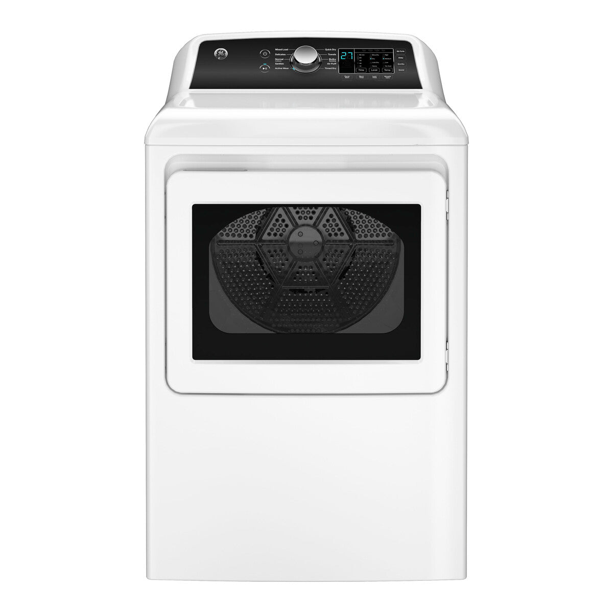 GE® 7.4 cu. ft. Capacity Electric Dryer with Up To 120 ft. Venting and Sensor Dry