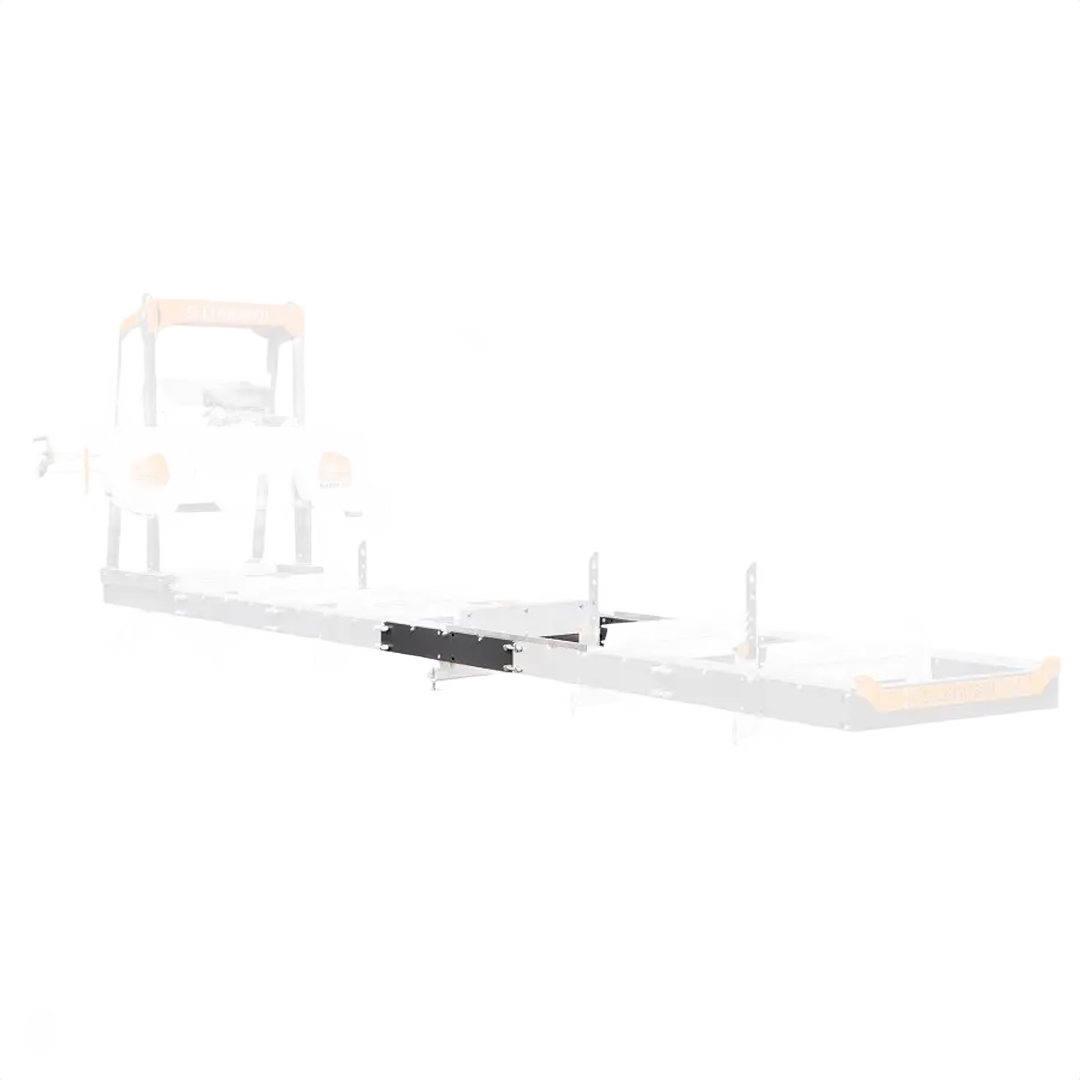 Metal extension frame for chain sawmill to increase cutting length in power tool accessories collection