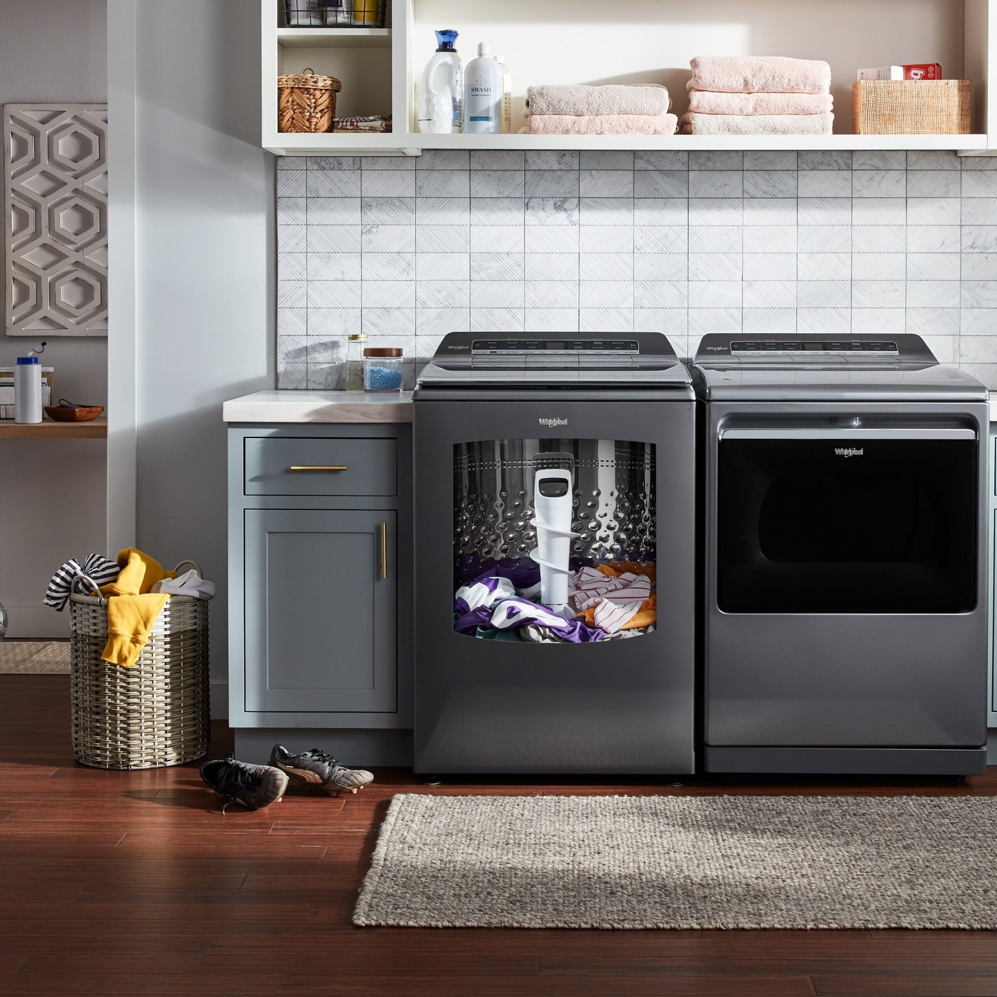 7.4 cu. ft. Top Load Electric Dryer with Advanced Moisture Sensing