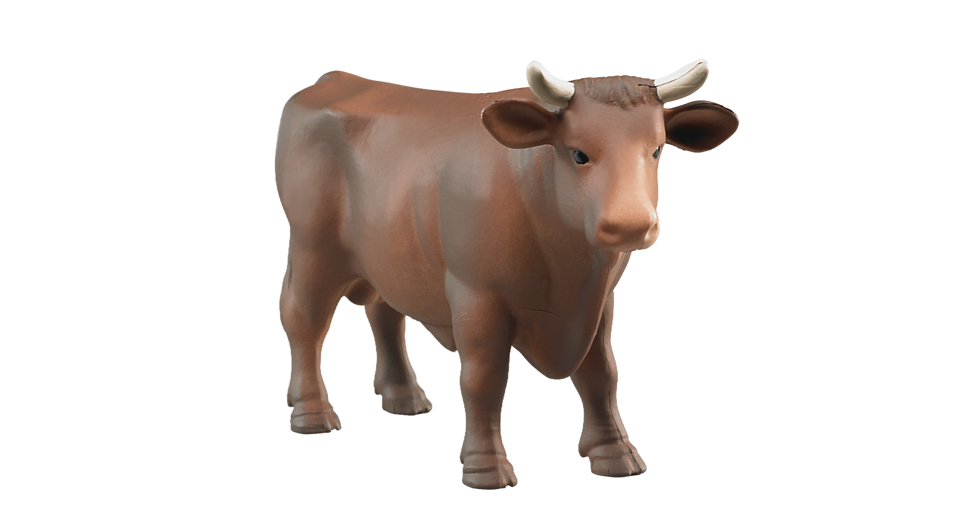 Realistic brown cow figure with detailed features from Bruder Toys in Vehicles & Remote Controlled Toys collection
