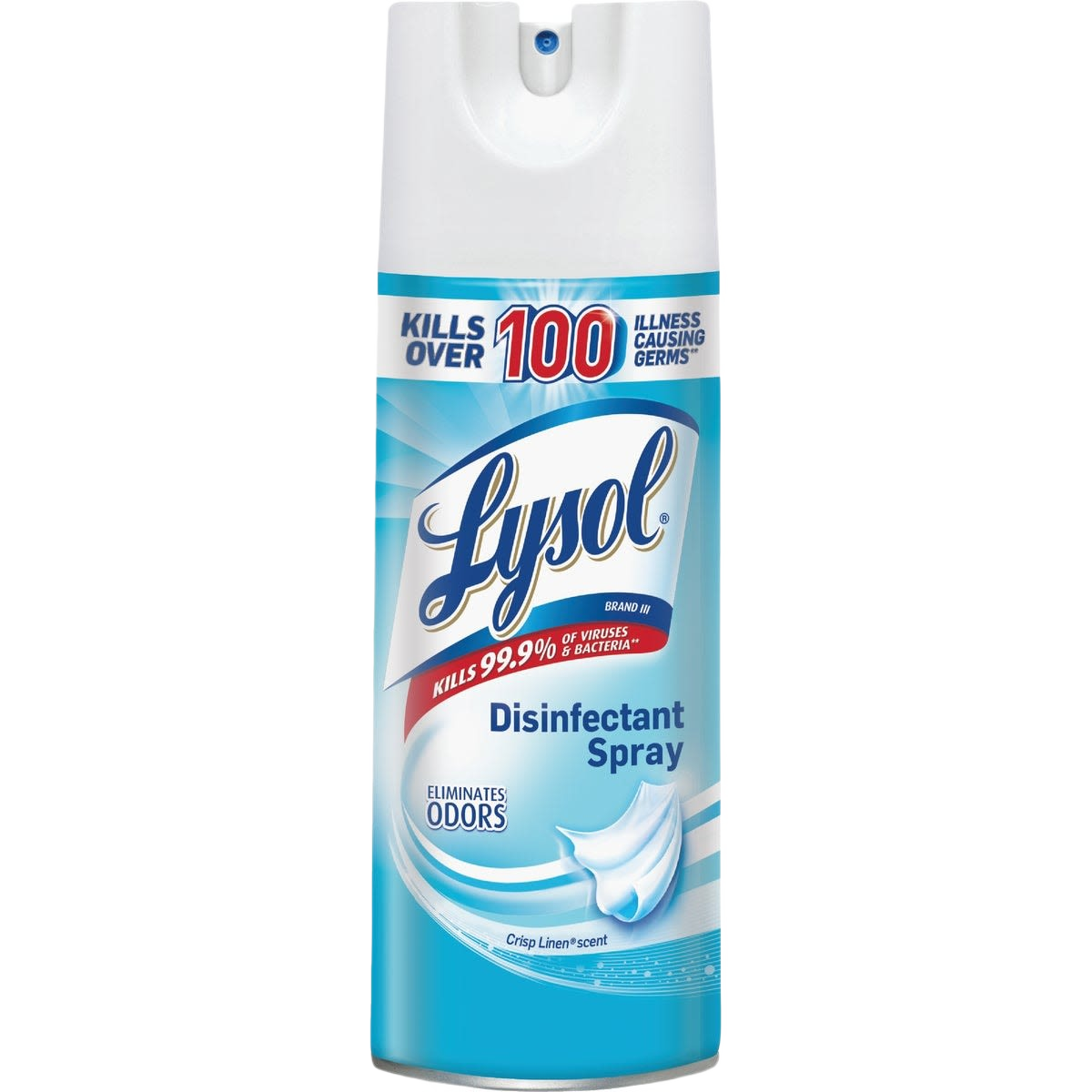 Aerosol disinfectant spray kills 99.9% of germs and eliminates odors for home cleaning under $25.