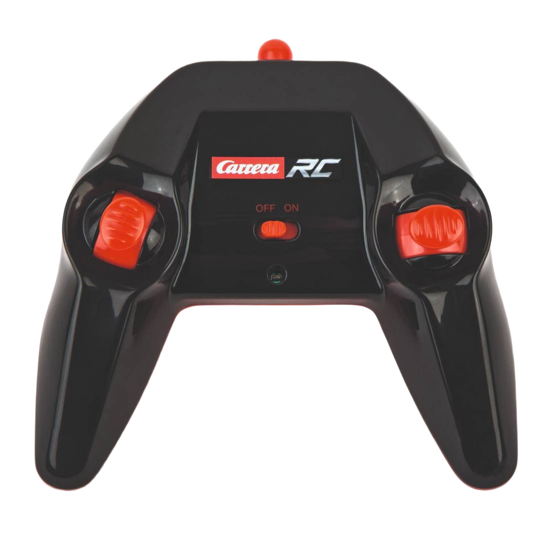 Black remote control with red joysticks and switch for Carrera RC vehicles in Vehicles & Remote Controlled Toys collection