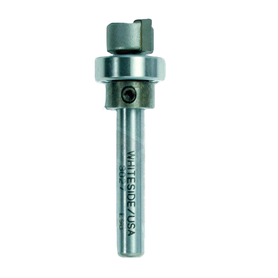 Whiteside template guide bit with oversized bearing for precise routing in tool accessories and drill bits collections under $50
