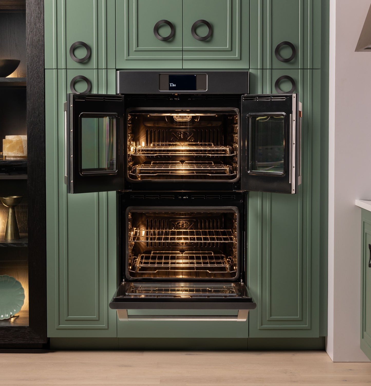 CAFÉ™ Professional Series 30" Smart Built-In Convection French-Door Double Wall Oven