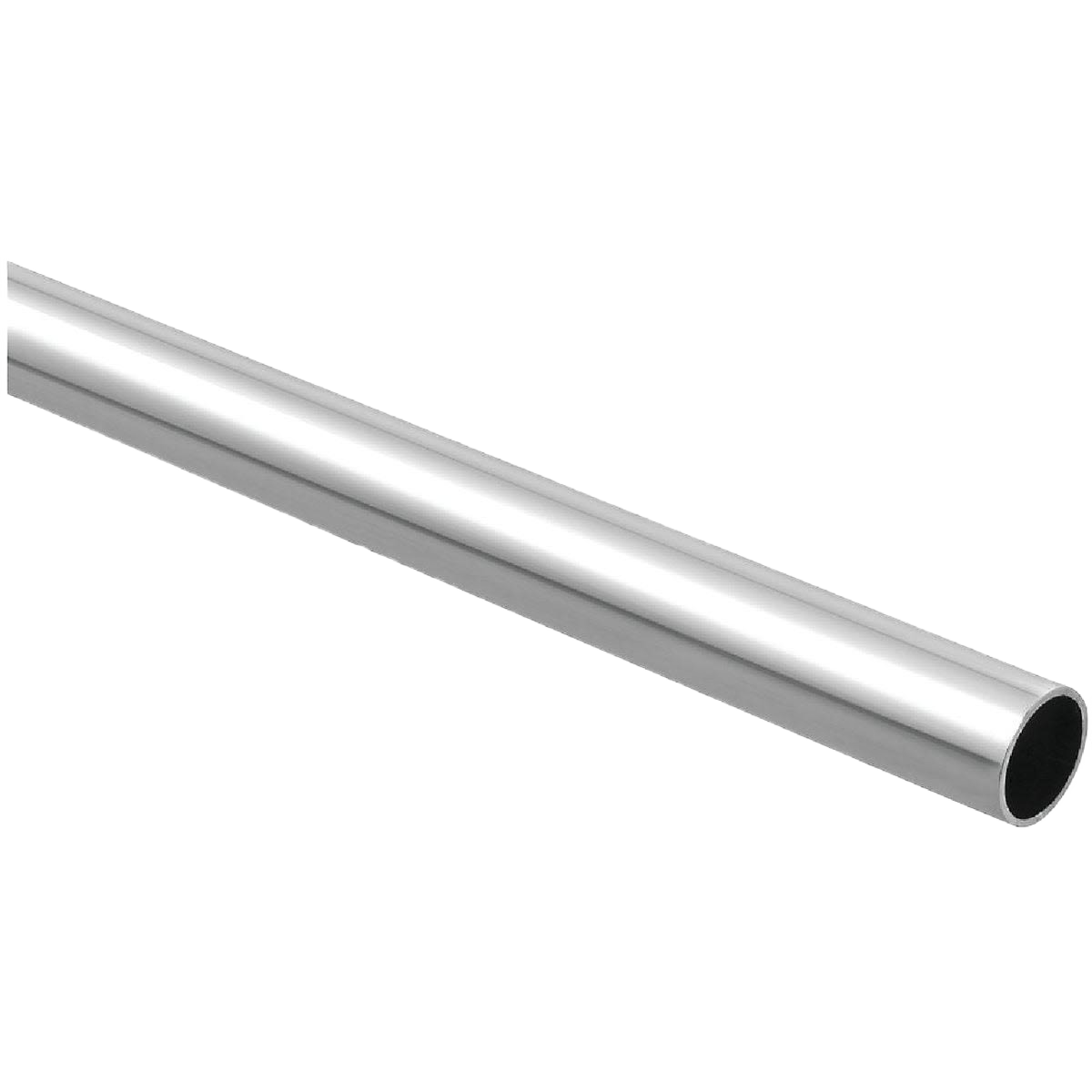 Chrome closet rod in steel for storage and closet organization accessories under $100 collections