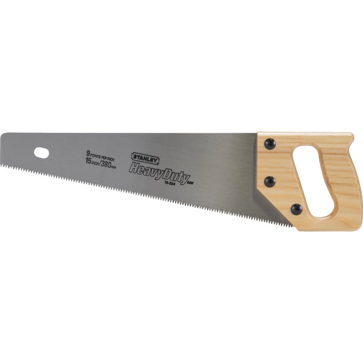 Hand saw with wooden grip and sharp teeth designed for heavy-duty cutting tasks in home improvement projects