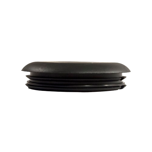 Black fin-type caster cap plug for John Deere equipment in Parts & Lubricants and John Deere Parts collections under $50
