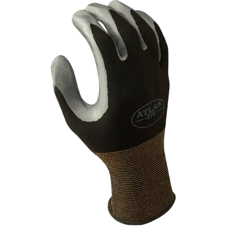 Gloves Nitrile Atlas 370 Black Large