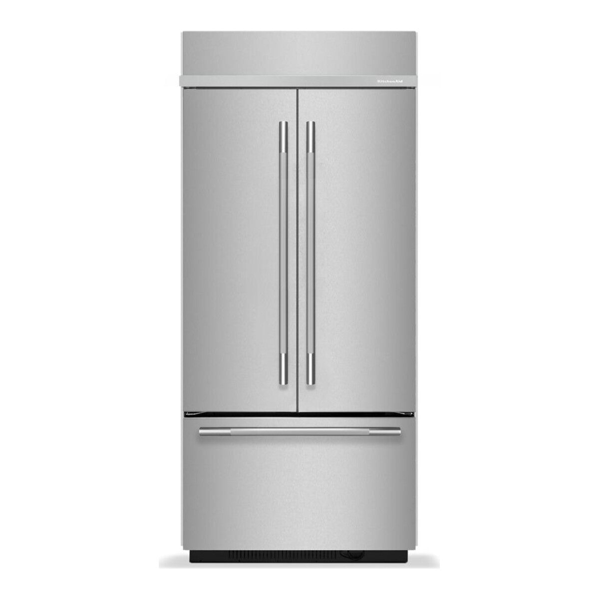 20.8 Cu. Ft. 36-Inch Built-In French Door Refrigerator with Signature Platinum Interior in PrintShield® Stainless Steel