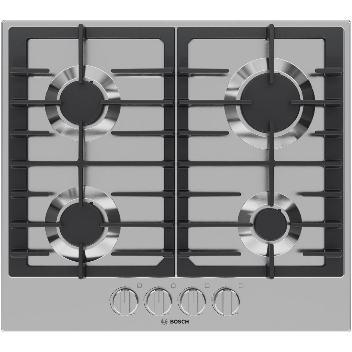 300 Series, Gas Cooktop, Stainless steel