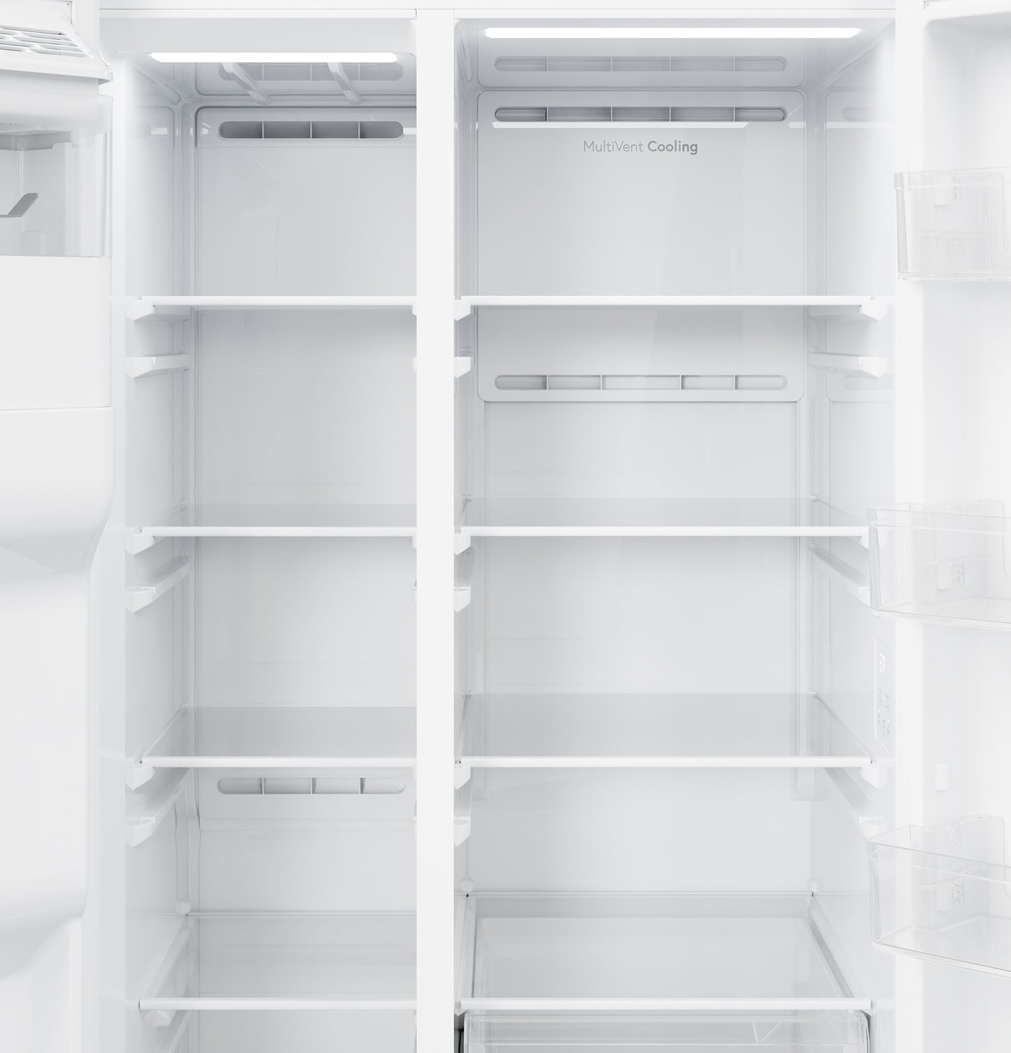 GE® 27.9 Cu. Ft. Side-By-Side Refrigerator with Extra Tall Dispenser and In-Door Icemaker