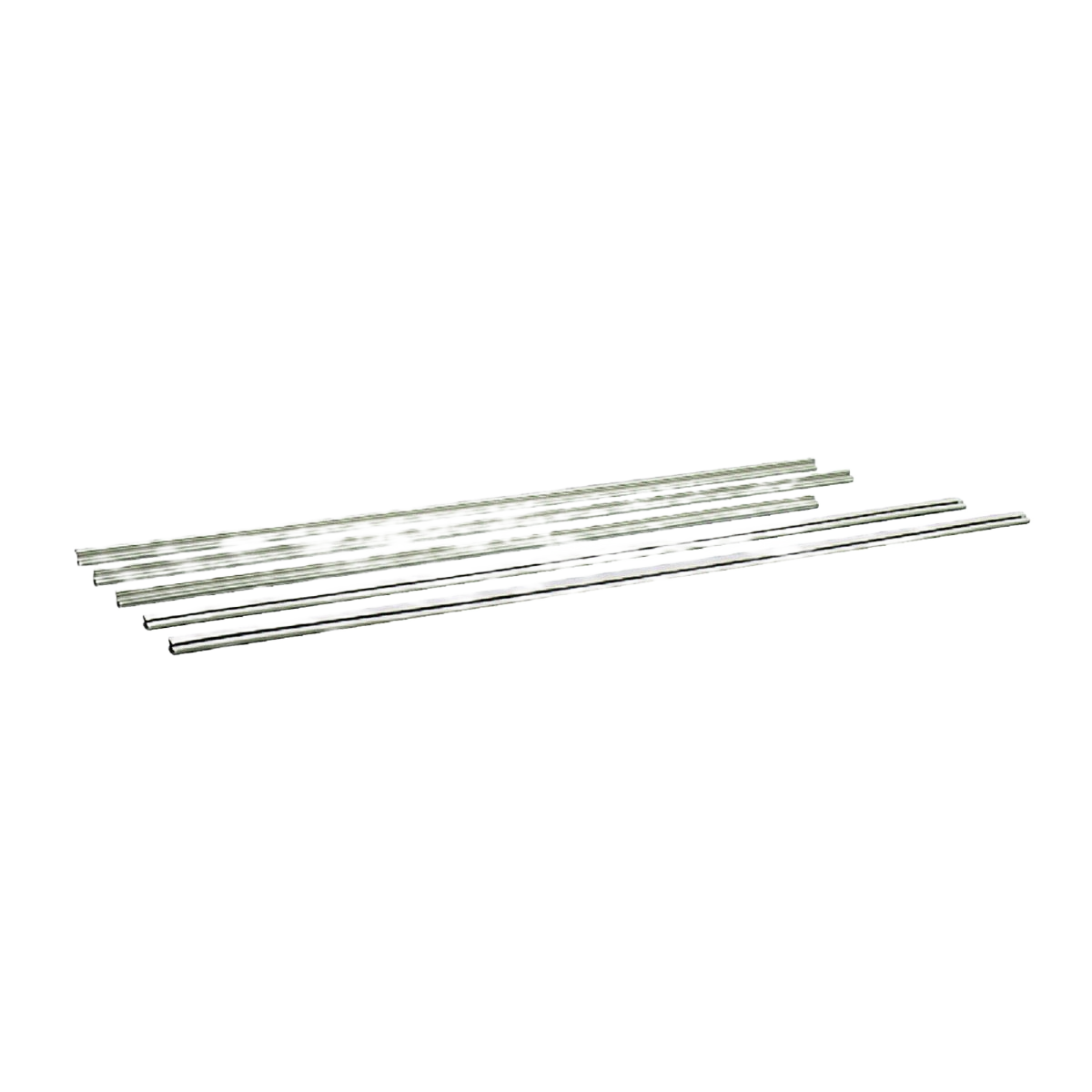 Set of metal threaded rods designed for hardware and home improvement projects under $50