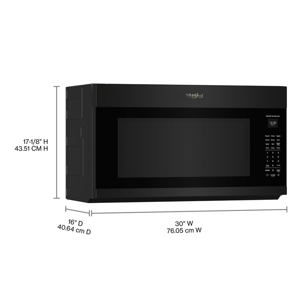 2.1 cu. ft. Microwave Hood with 4-Speed Venting