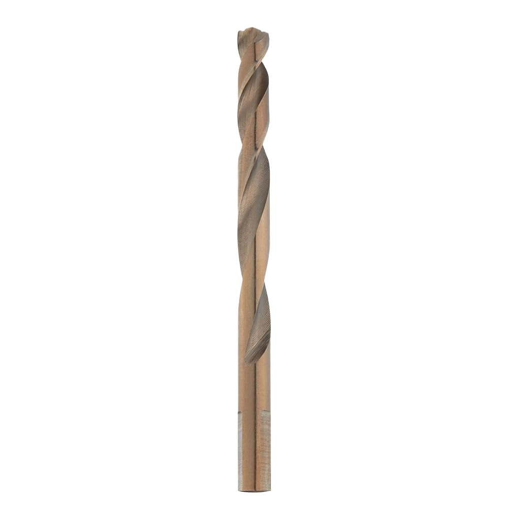 11/32 inch cobalt drill bit with red helix design for heavy-duty metal drilling in power tool accessories collections