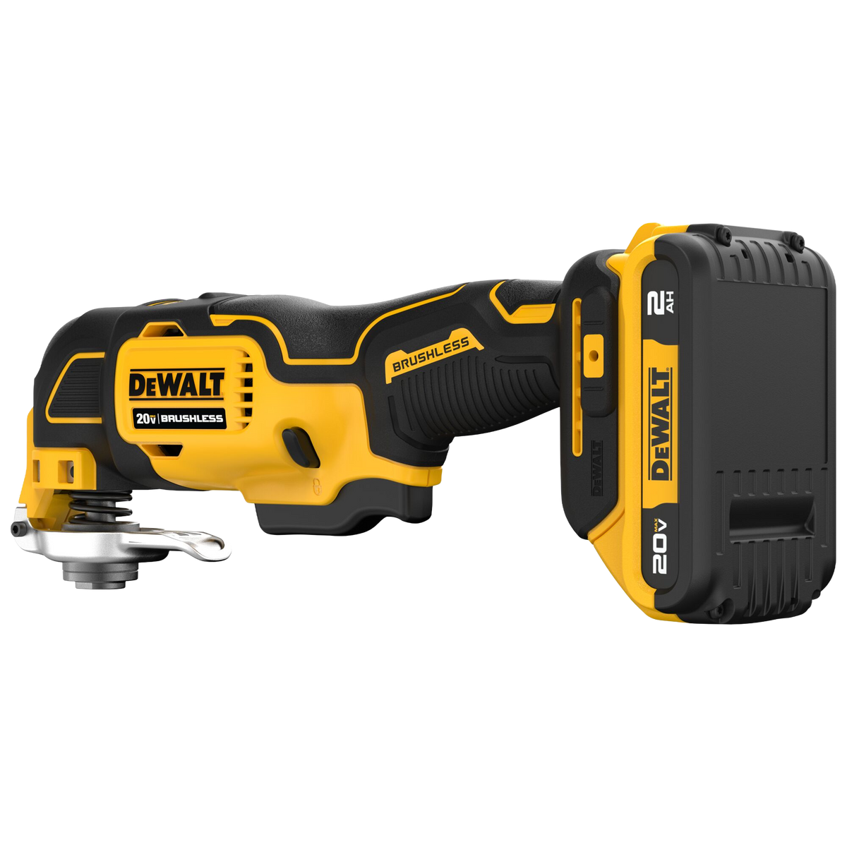DEWALT 20V MAX* XR® Brushless Cordless 3-Speed Oscillating Multi-Tool Kit