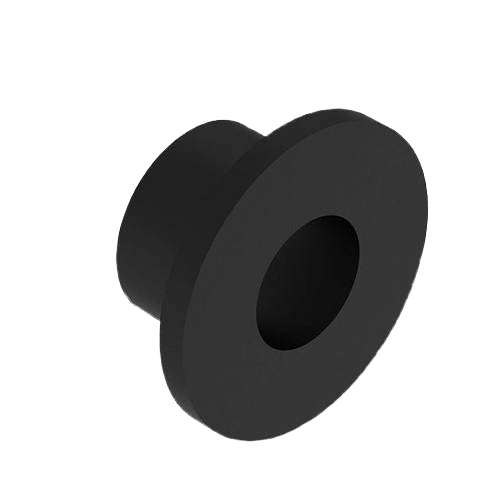 Black shoulder washer designed for John Deere equipment in parts and hardware collections under $50 and $100 categories