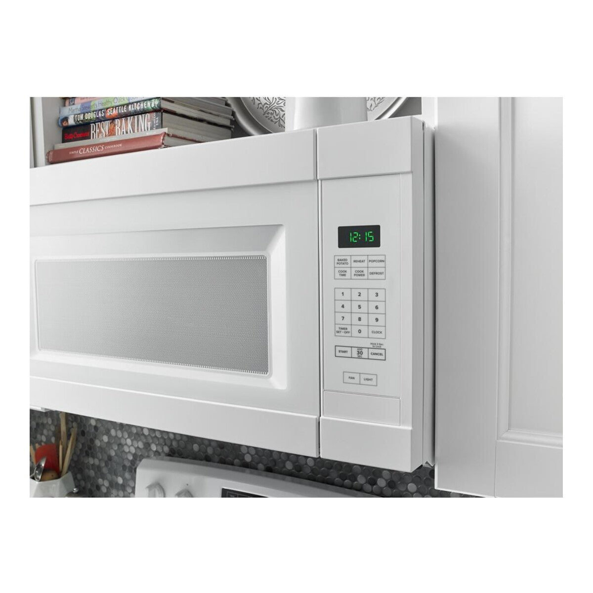 1.6 Cu. Ft. Over-the-Range Microwave with Add 0:30 Seconds