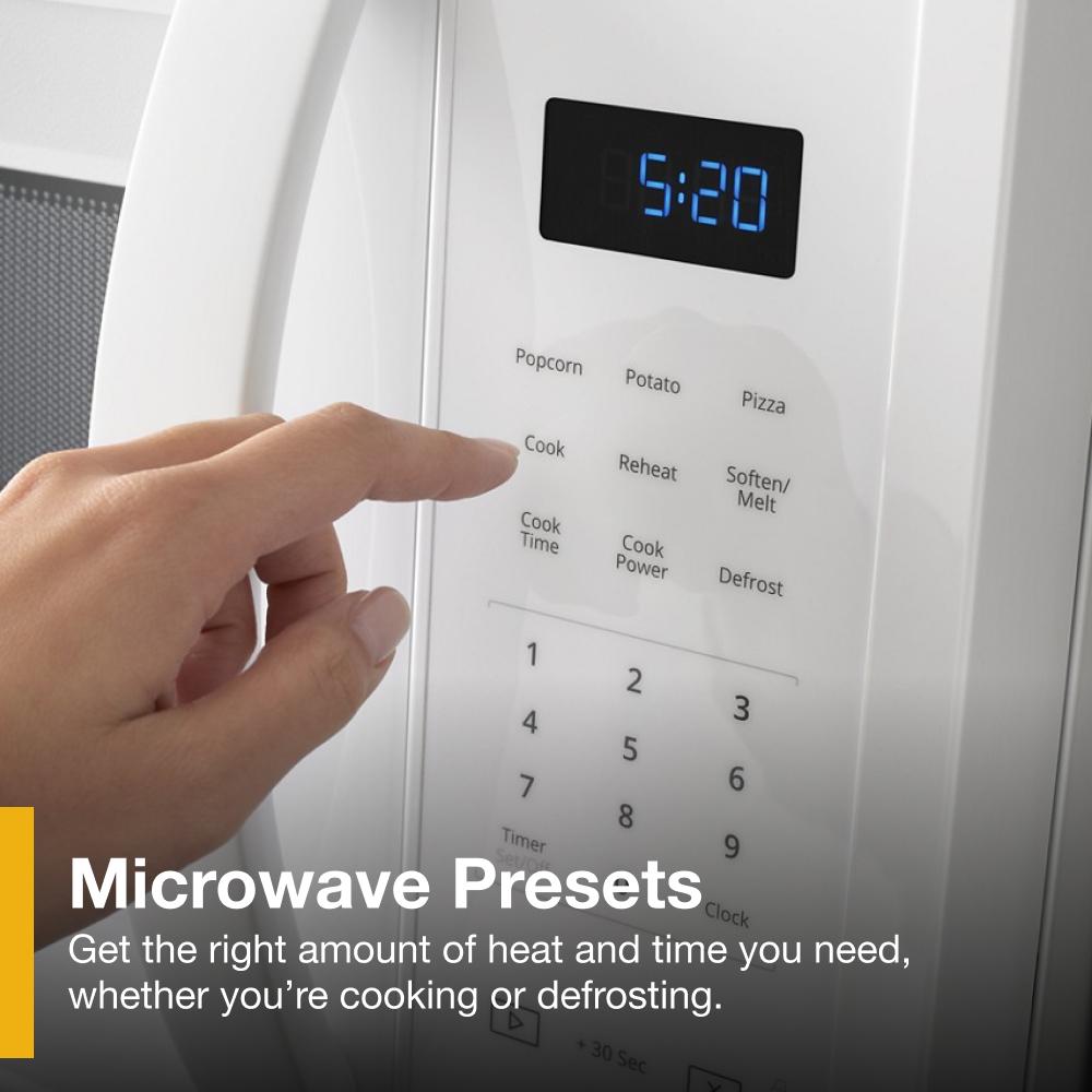 1.7 cu. ft. Microwave Hood Combination with Electronic Touch Controls