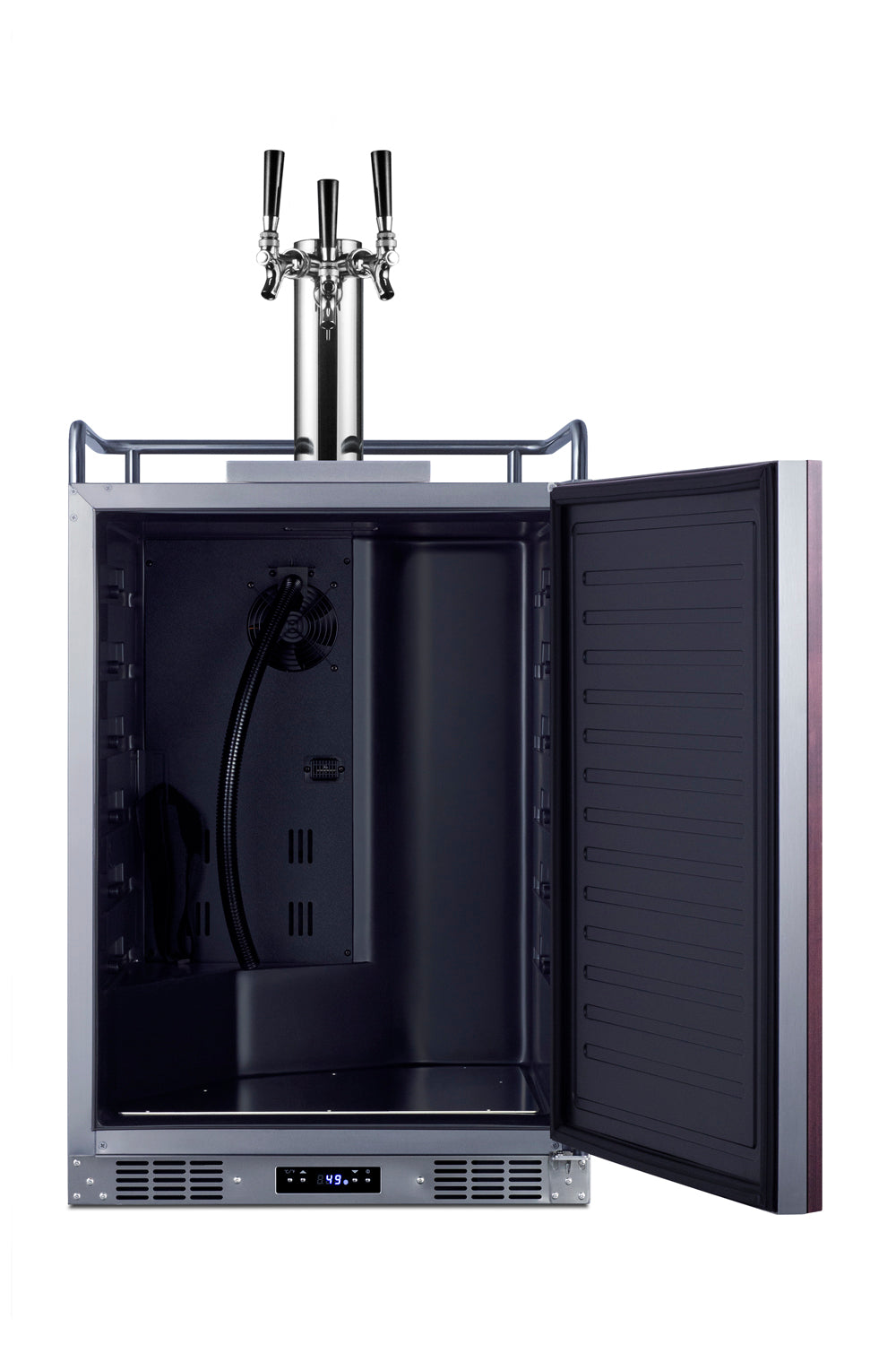 24" Wide Built-In Kegerator (Panel Not Included)
