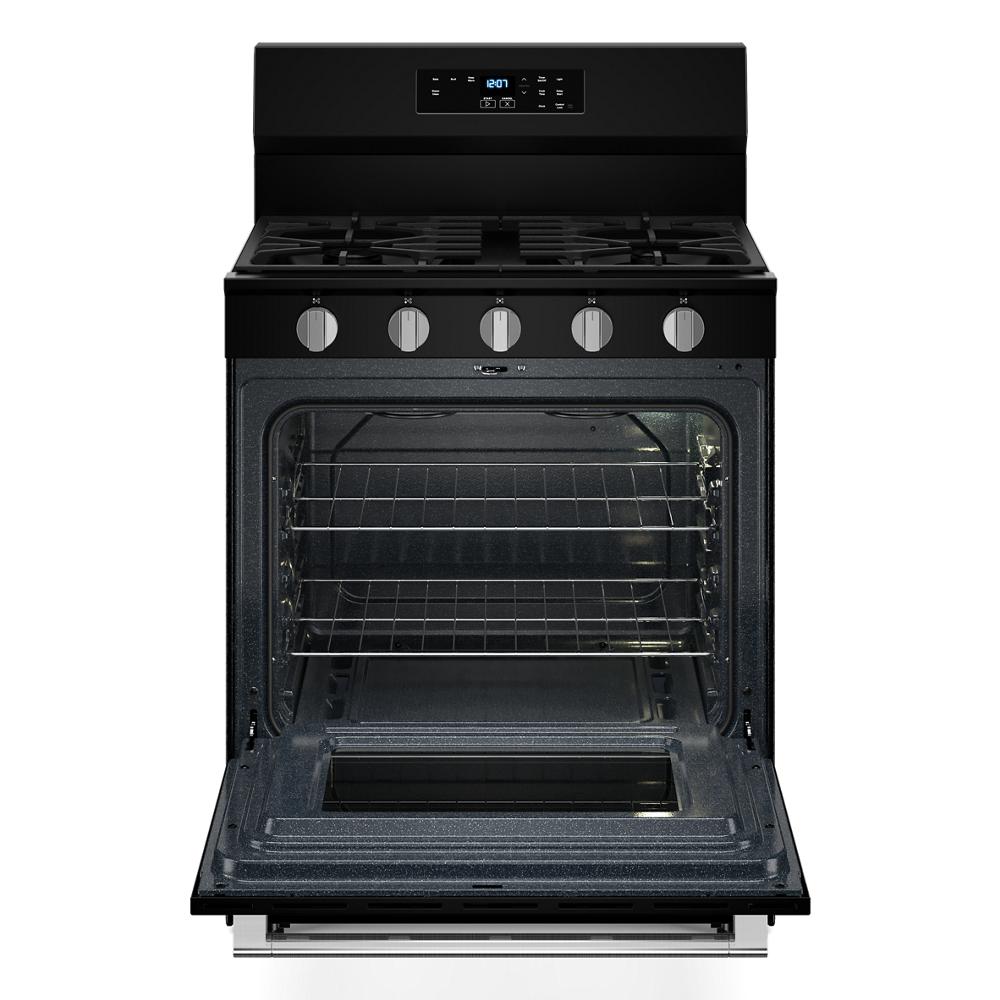 30-Inch Wide Gas Range With Steam Clean - 5.0 cu. ft.