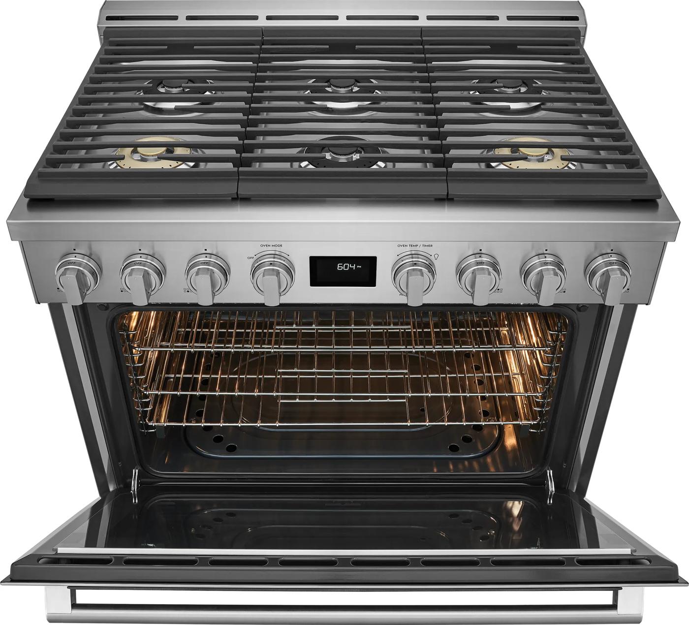 36" Front Control Freestanding Gas Range