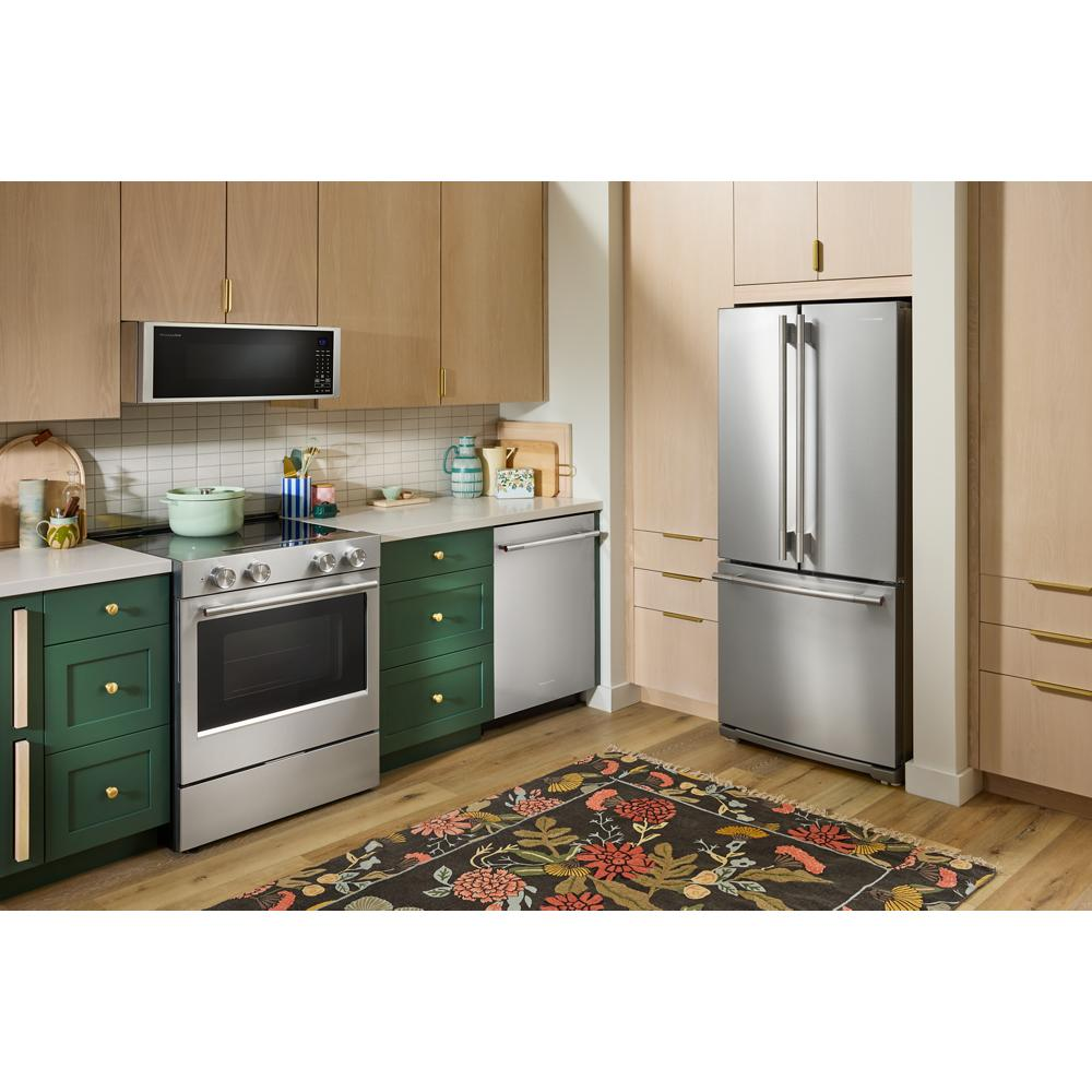 20 cu. Ft. 30-Inch Width Standard Depth French Door Refrigerator with PrintShield® Finish and Interior Dispense