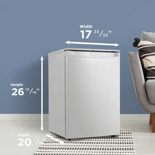 2.6 CuFt. Compact All Refrig,Auto Cycle Defrost,Energy Star