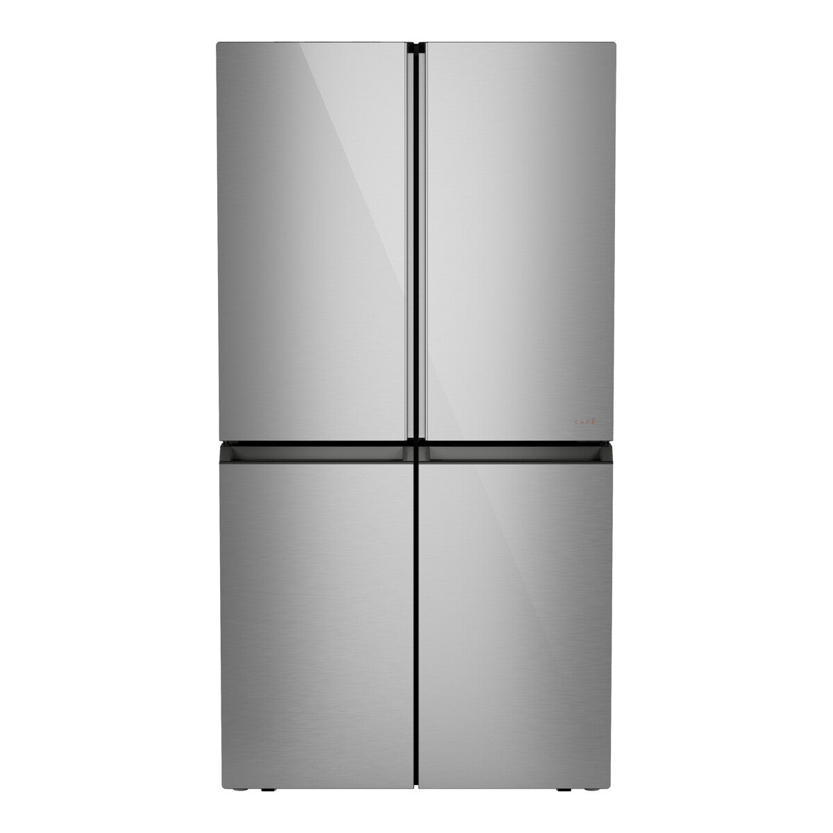 CAFÉ™ ENERGY STAR® 28.3 Cu. Ft. Smart Quad-Door Refrigerator in Platinum Glass with Dual-Dispense AutoFill Pitcher