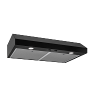 36" Under-Cabinet Range Hood, 350 MAX Blower CFM 1.5 Sones, 2 Speed