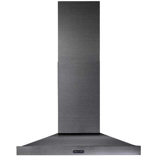 36" 500 CFM Black Stainless Steel Chimney Range Hood