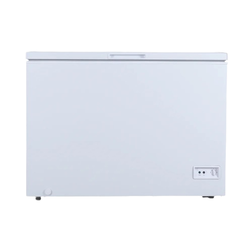 white garage ready chest freezer with temperature control knob from freezers and ice makers collection