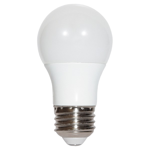 White LED appliance light bulb with medium base, 5.5 watts, suitable for lighting and electrical use under $50