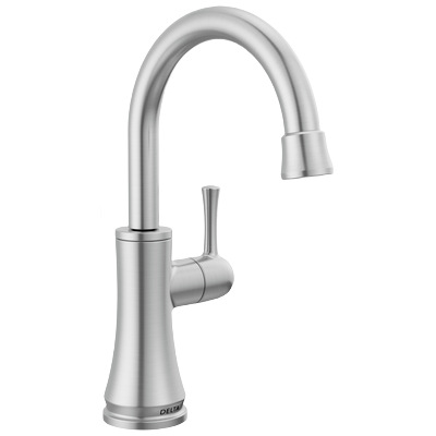 Arctic stainless steel kitchen faucet with single lever handle for cold water in home improvement and kitchenware collections