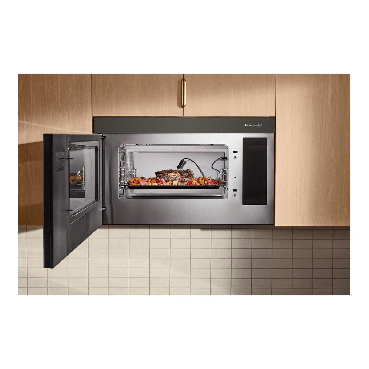 Multifunction Over-the-Range Microwave Oven with Infrared Sensor Modes