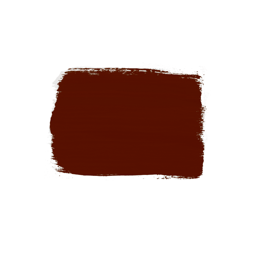 Rich barn red acrylic latex paint swatch from Specialty Paint and Paint & Supplies under $50 for home improvement projects
