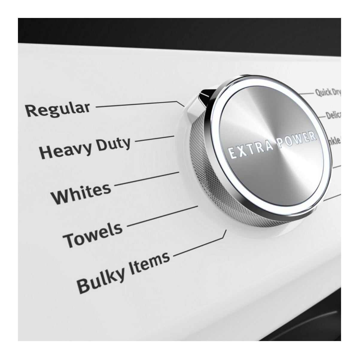 Front Load Electric Dryer with Extra Power and Quick Dry cycle - 7.3 cu. ft.