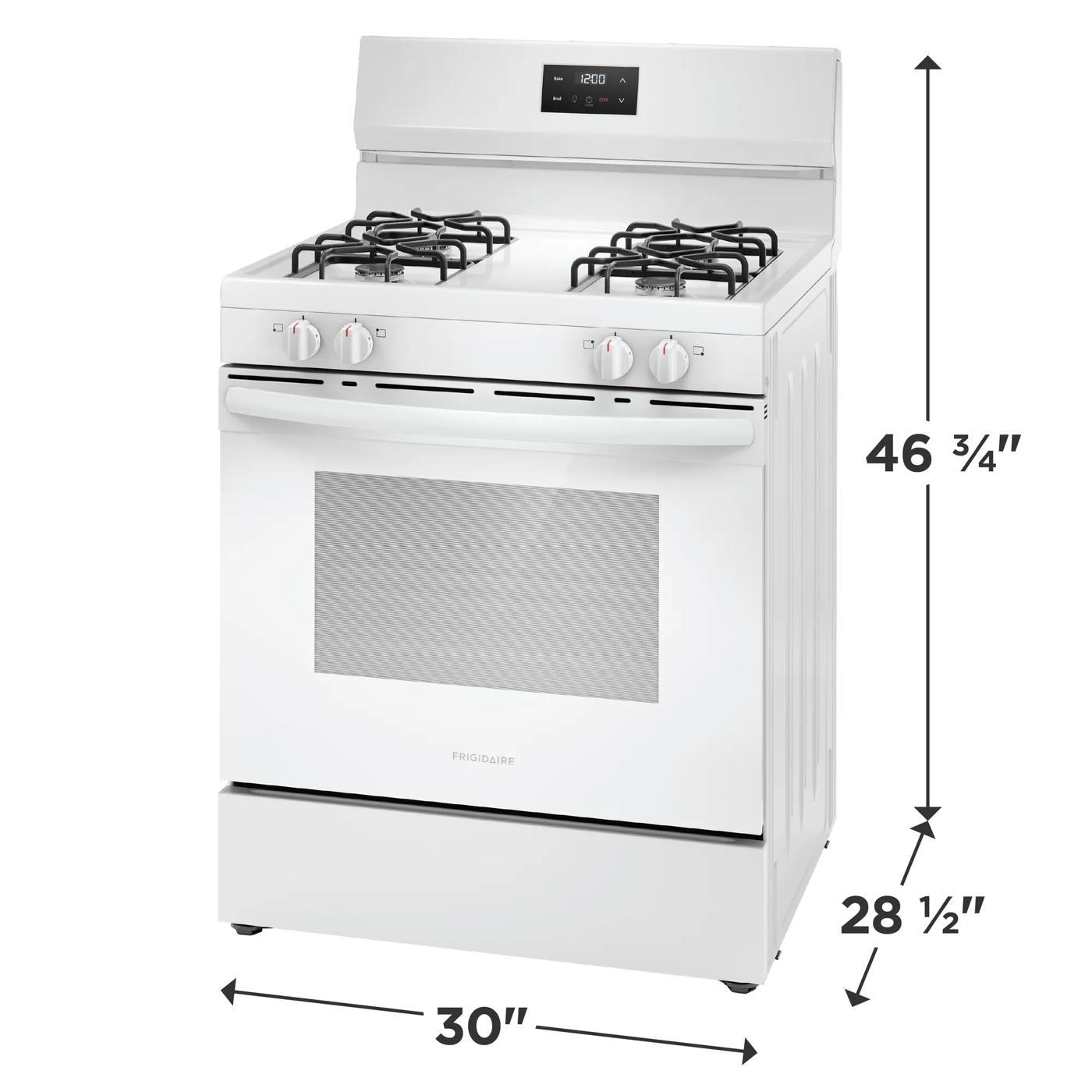 30" Gas Range