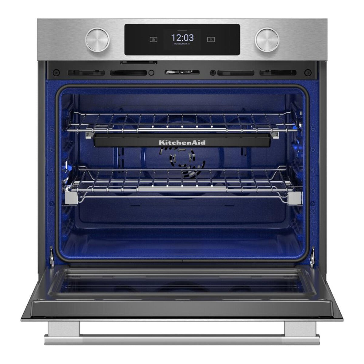 27-inch Smart Electric Single Wall Oven with Assisted Cooking Modes - PrintShield™ Finish