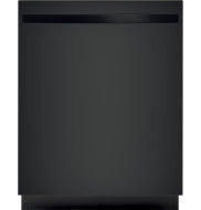 Black ENERGY STAR rated dishwasher with sleek handle, ideal for modern kitchens in Appliances and Kitchen & Kitchenware collections