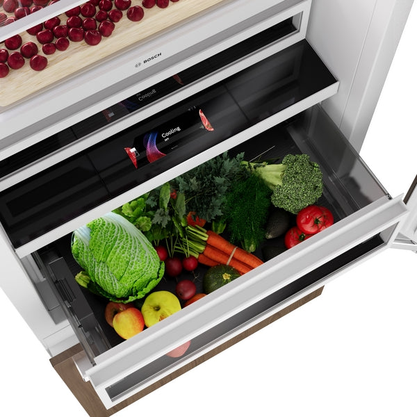 Benchmark™, Built-in Bottom Freezer Refrigerator, 30'', Softclose® Flat Hinge
