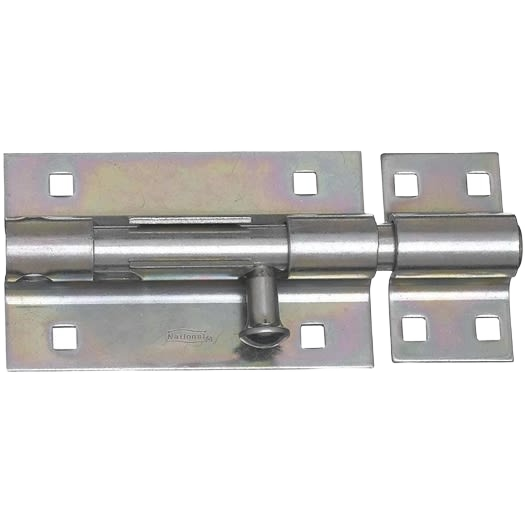 Zinc extra heavy duty door bolt with square hole mounting for secure hardware and door accessories under $50 collection