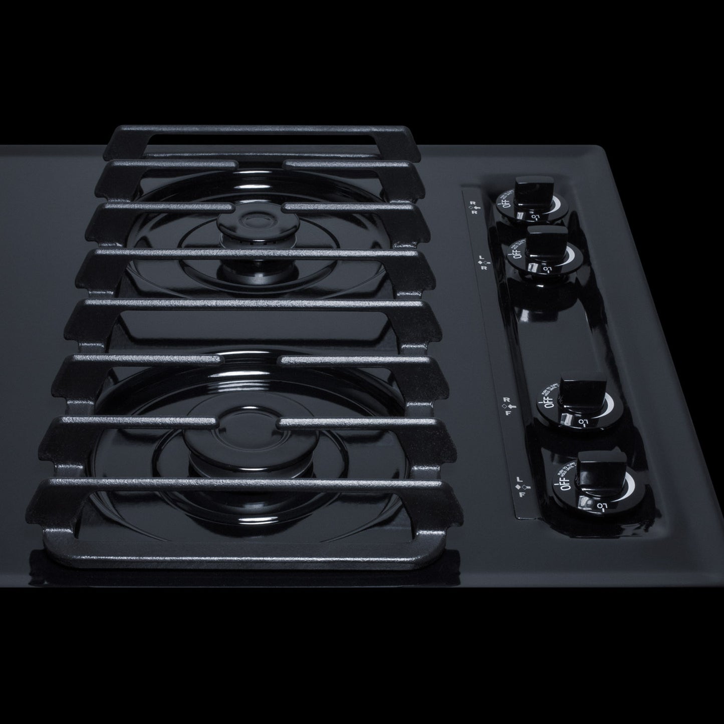 30" Wide 4-Burner Gas Cooktop