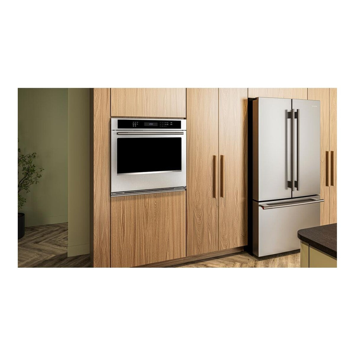 30-inch Electric Single Wall Oven with No Preheat Air Fry Mode - PrintShield™ Finish