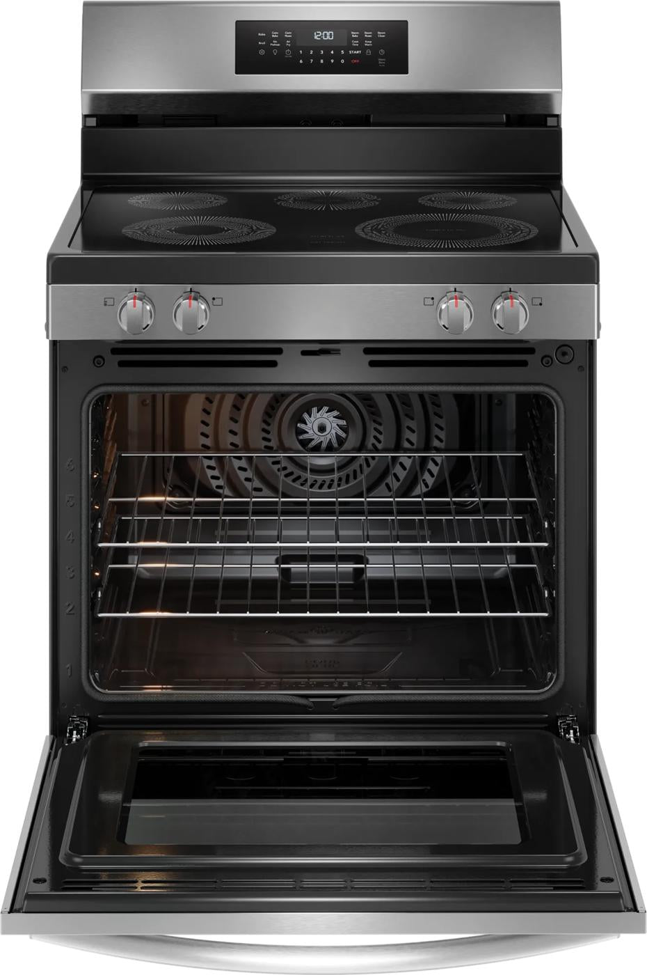 30" Rear Control Electric Range with Air Fry